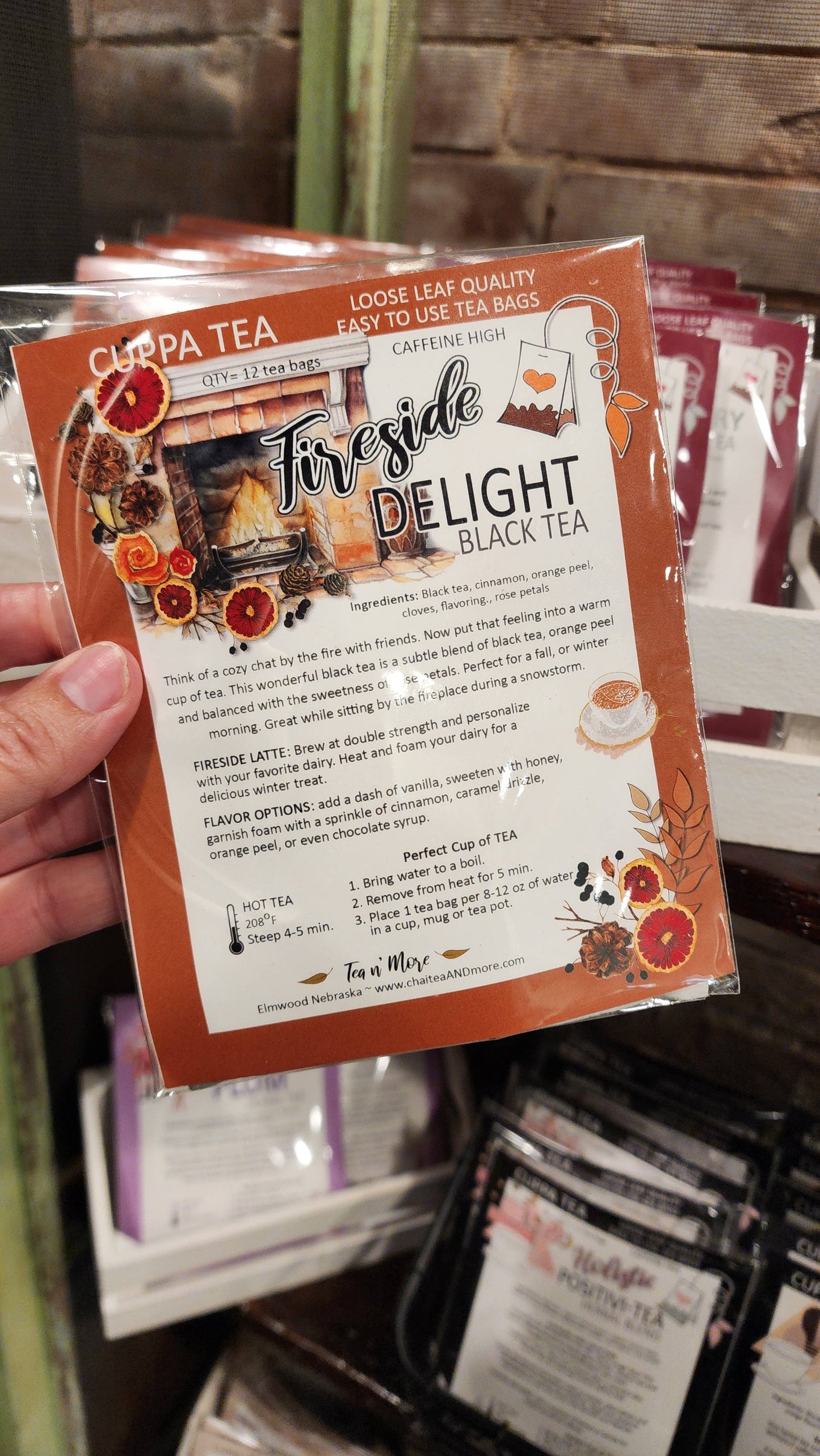 Fireside Delight - CUPPA Tea