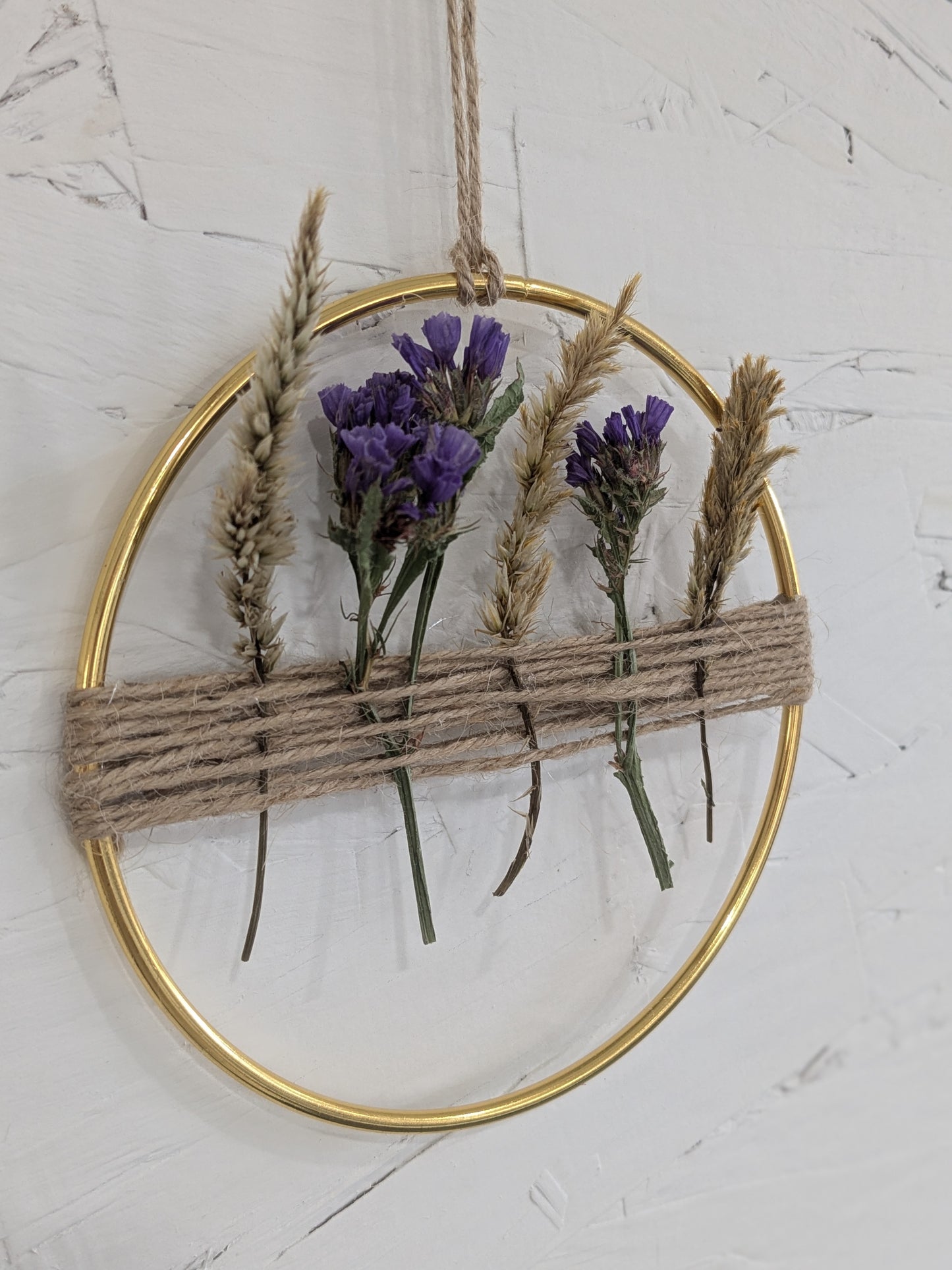 Dried Flower Hoop